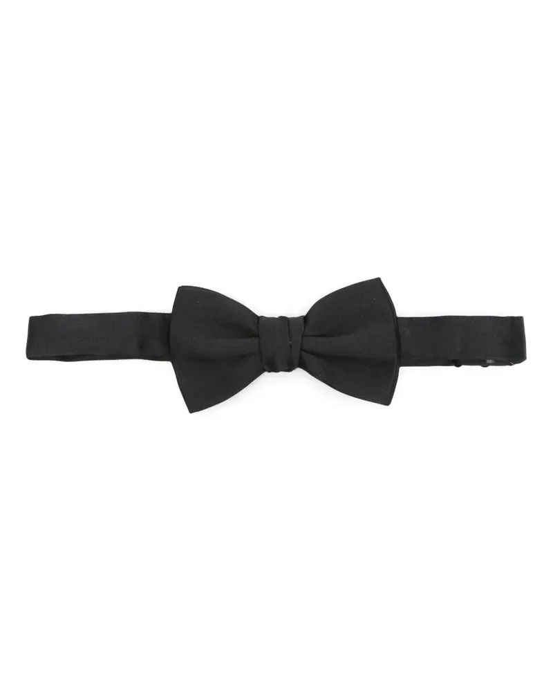 Lanvin Fliege aus Seide - Schwarz Schwarz