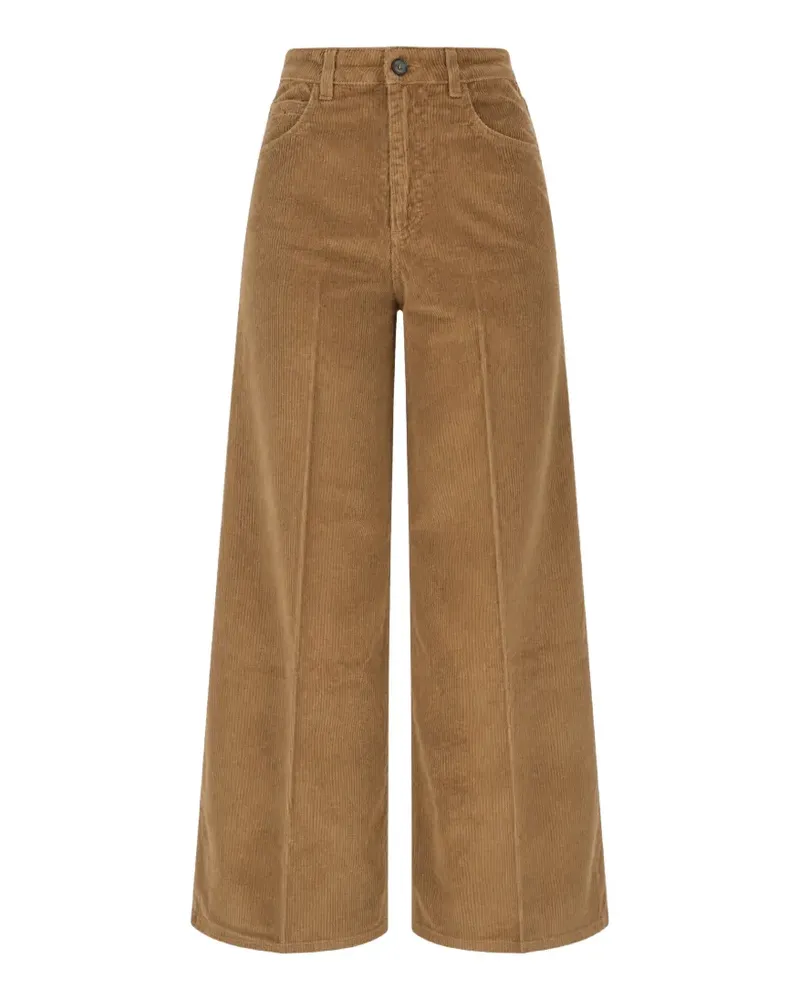 CRUNA Taylor corduroy trousers - Braun Braun