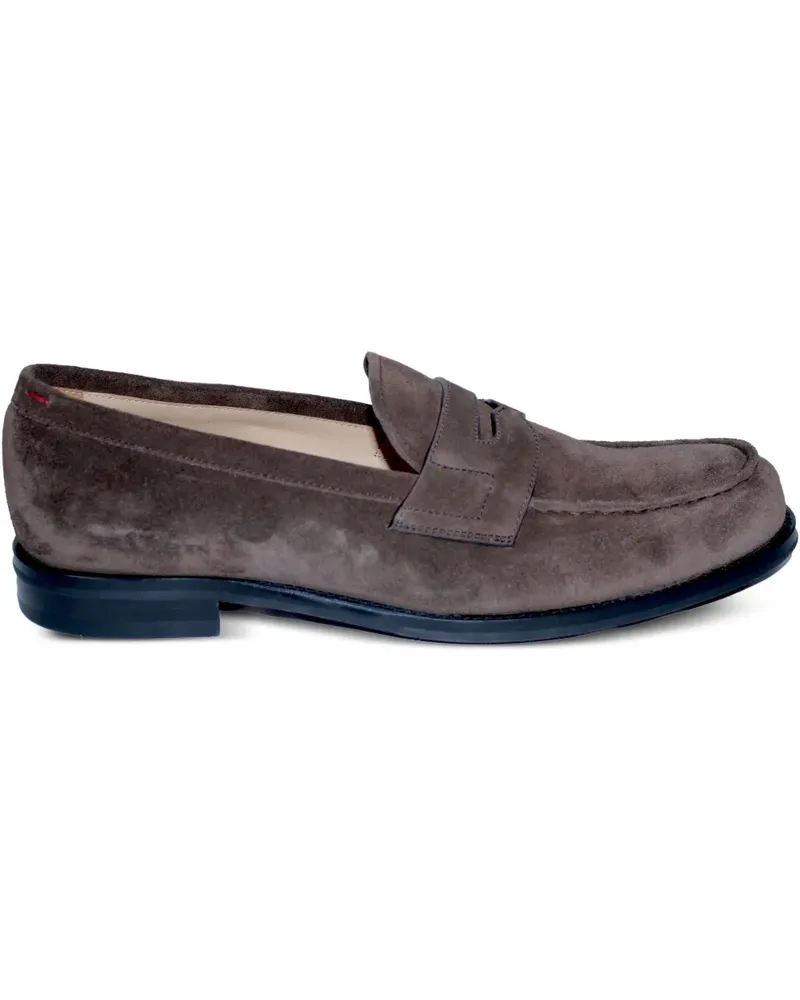 Kiton Penny-Loafer aus Wildleder - Braun Braun