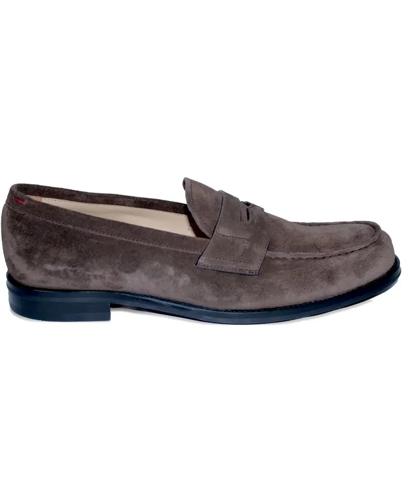 Kiton Penny-Loafer aus Wildleder - Braun Braun