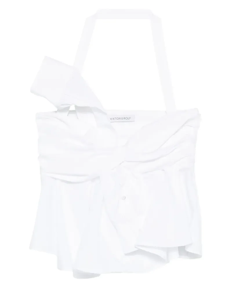 Viktor & Rolf Bralet mit Schleifendetail - Weiß Weiß