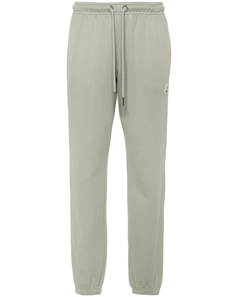 Moncler Jogginghose mit Logo-Applikation - Grün Grün