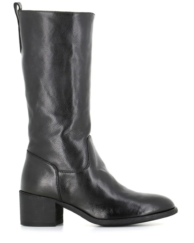 Officine Creative Italia Kniehohe Stiefel - Schwarz Schwarz