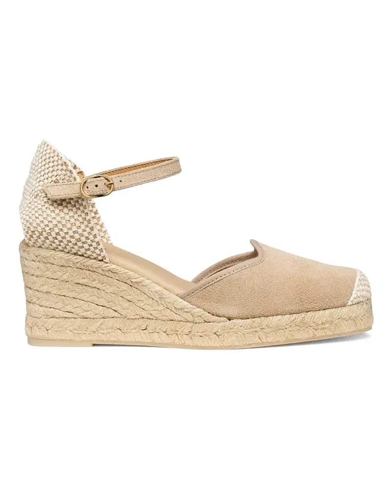 Geox Gelsa Low wedges espadrille - Nude Nude