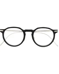 Oliver Peoples Runde G.Ponti-1 Sonnenbrille Schwarz