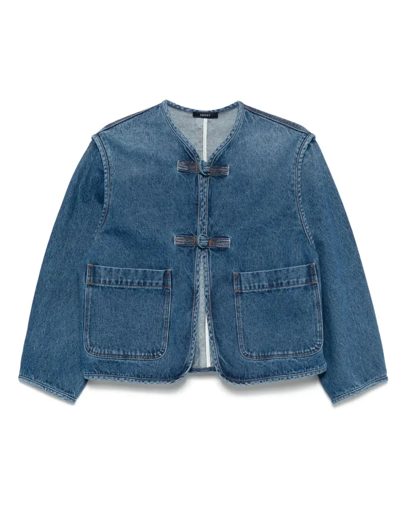 Soeur Agatha Jacke - Blau Blau
