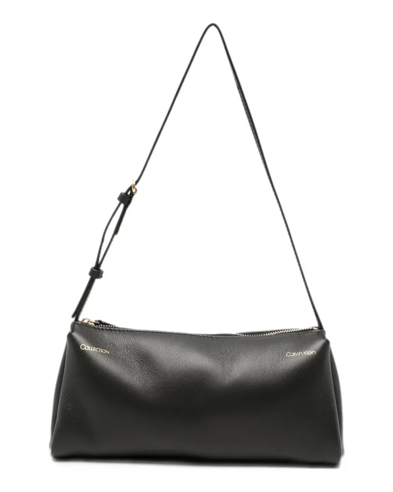 Calvin Klein Handtasche aus Leder - Schwarz Schwarz
