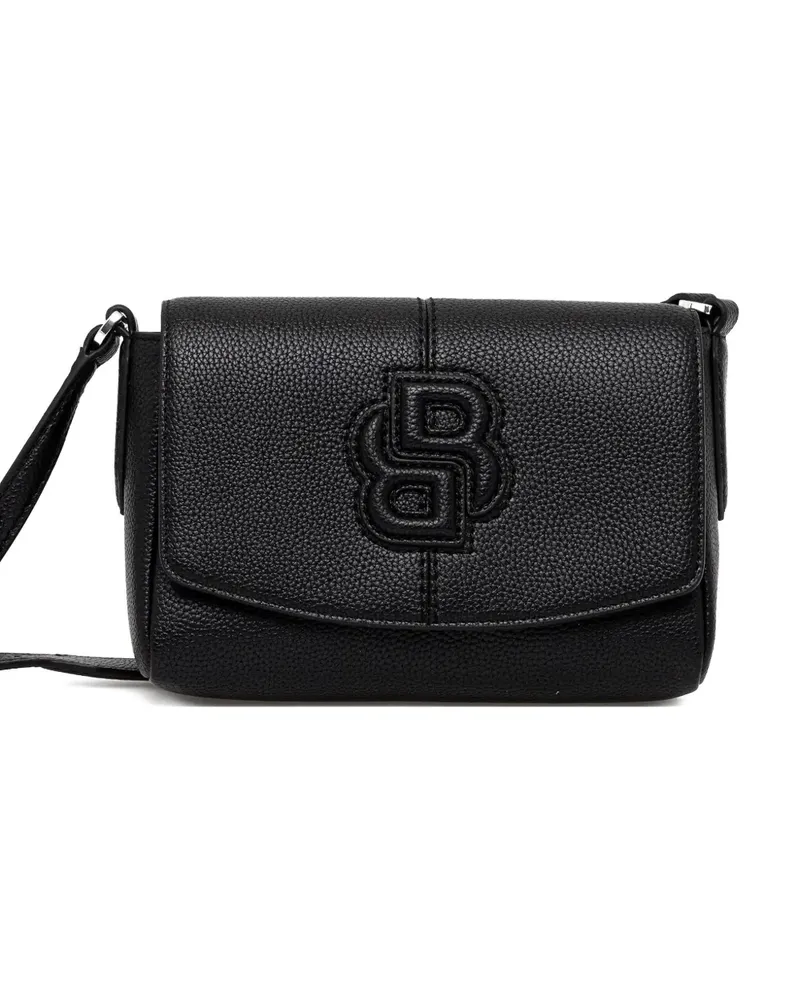 HUGO BOSS Schultertasche mit Logo-Prägung - Schwarz Schwarz