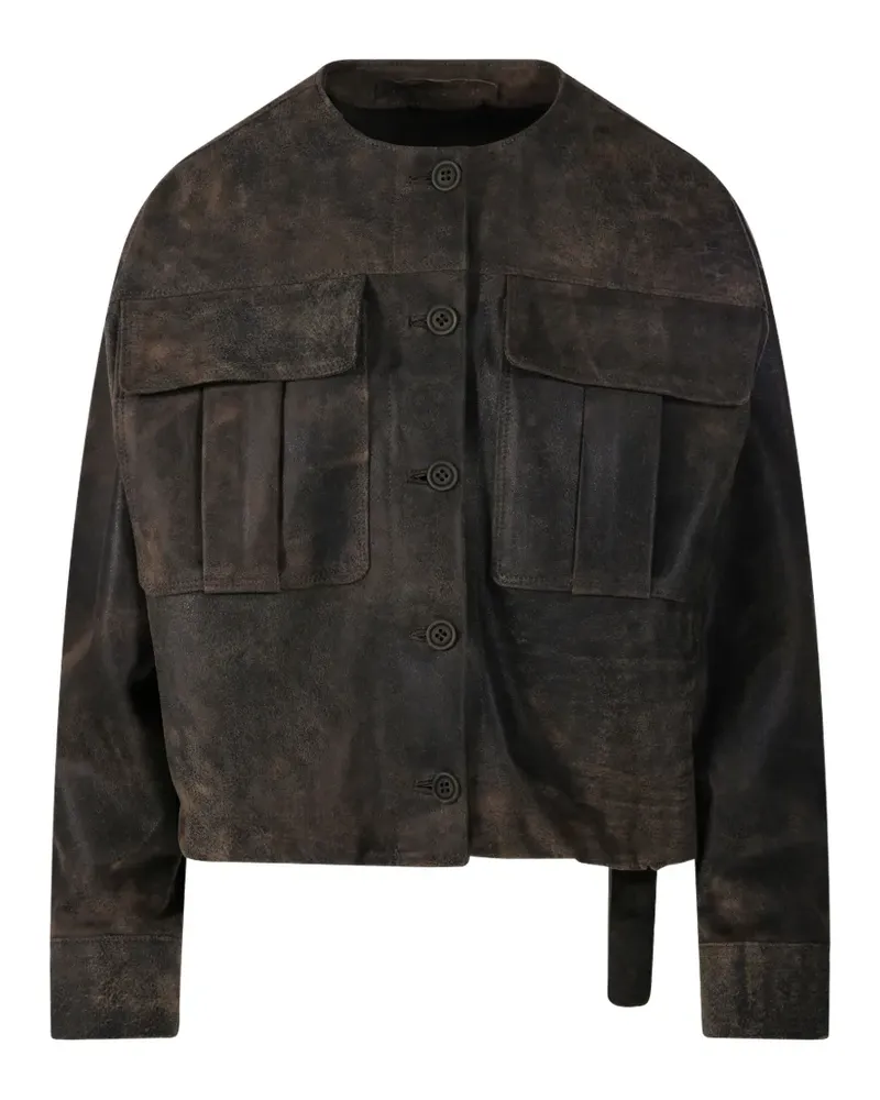 Salvatore Santoro buttoned pocket jacket - Braun Braun