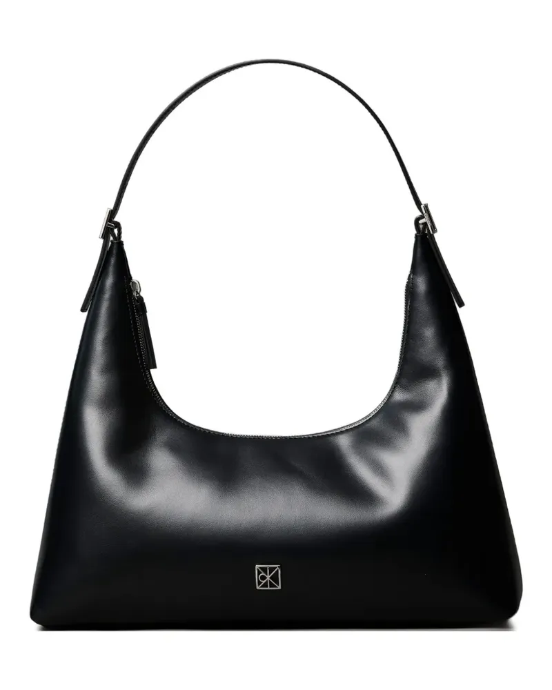 Calvin Klein Schultertasche mit Logo - Schwarz Schwarz