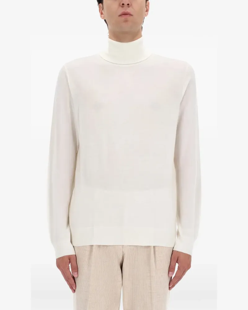 HUGO BOSS Pullover mit Rollkragen - Nude Nude