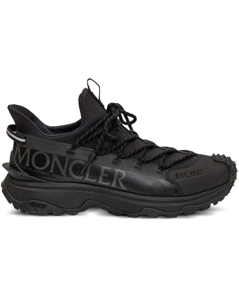 Moncler Trailgrip Lite 2 Sneakers mit Logo-Print 40mm - Schwarz Schwarz
