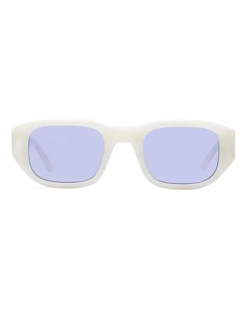 Thierry Lasry Eckige Victimy 079 Sonnenbrille - Weiß Weiß