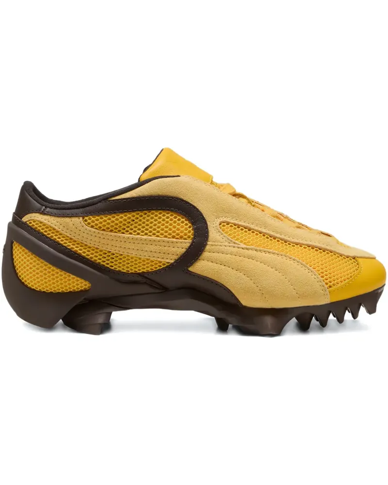 Puma mesh weave beisser trainers - Gelb Gelb