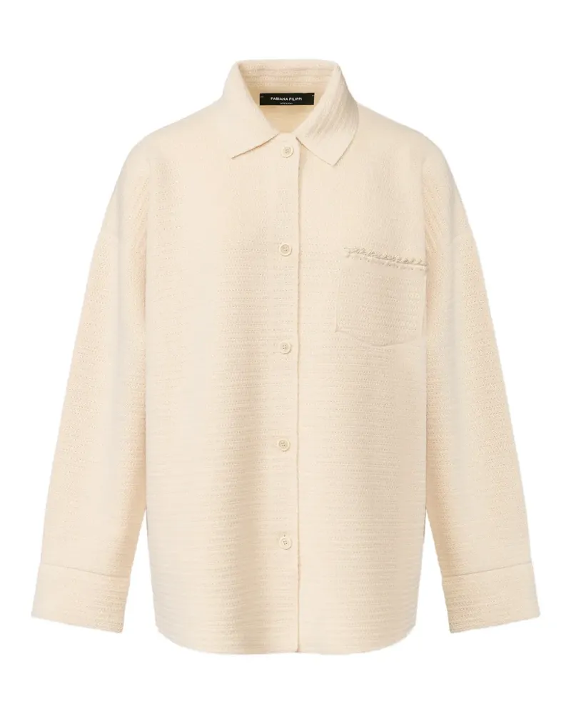 Fabiana Filippi Hemd mit Brusttasche - Nude Nude