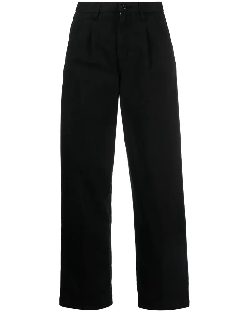 Carhartt WIP Weite Cropped-Jeans - Schwarz Schwarz