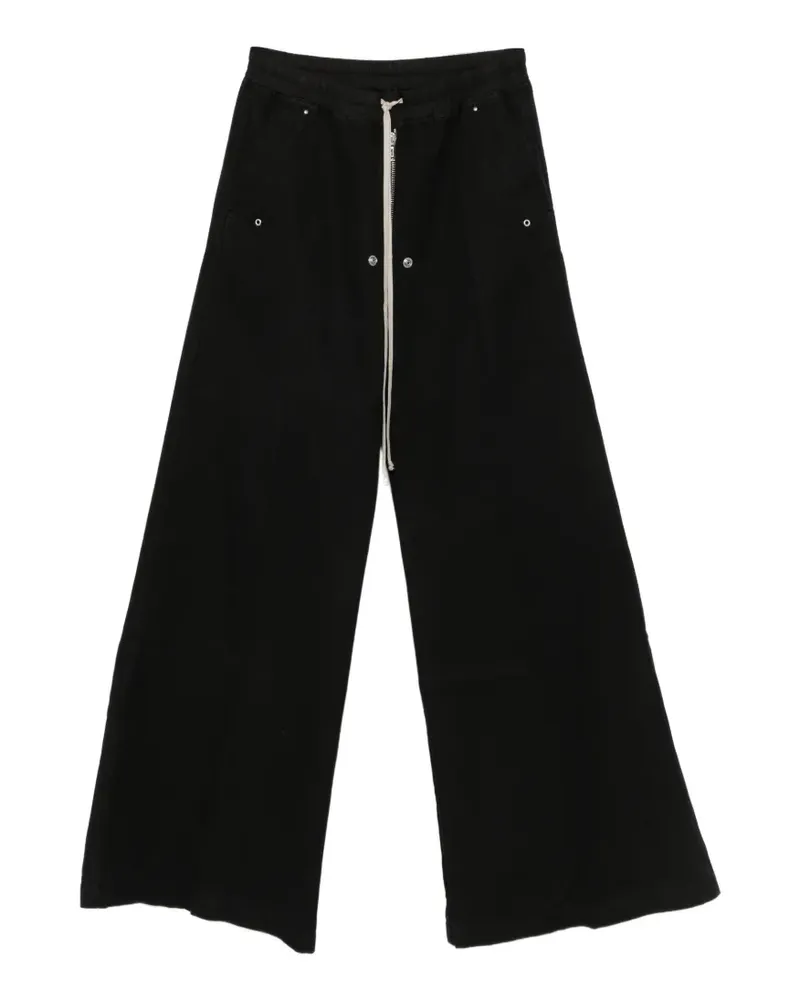 DRKSHDW by Rick Owens Wide-Leg-Hose mit Kordelzug - Schwarz Schwarz