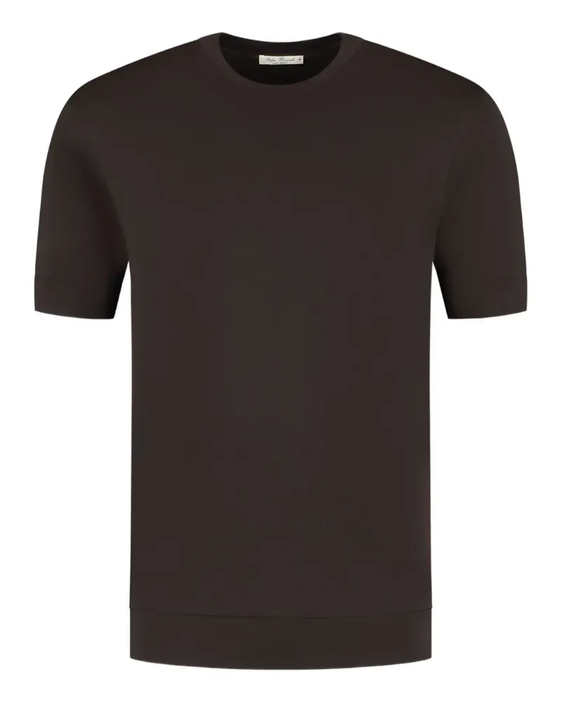 Stefan Brandt crew-neck short-sleeve T-shirt - Braun Braun
