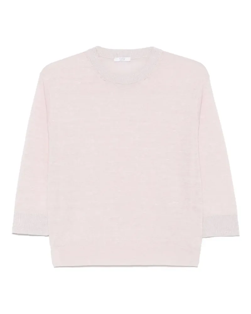 Peserico Top mit Lurex-Detail - Rosa Rosa