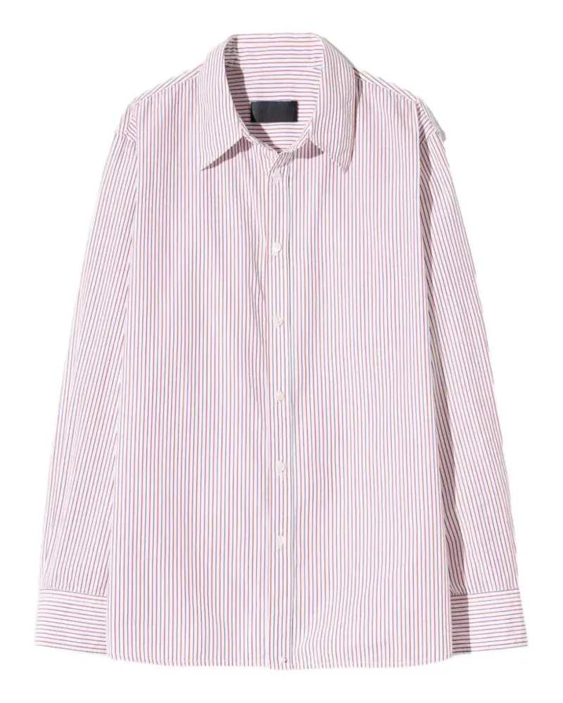 Nili Lotan Raphael striped shirt - Rot Rot