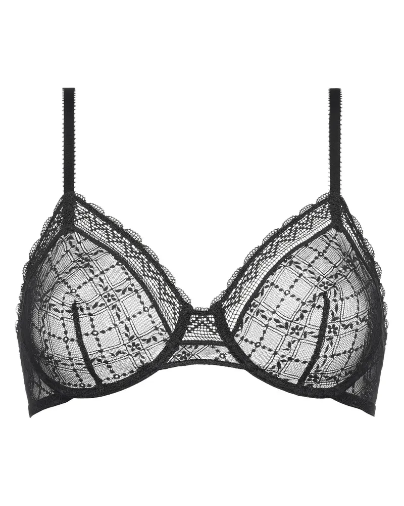 Eres Enchanteur BH mit Spitzenbesatz - Schwarz Schwarz