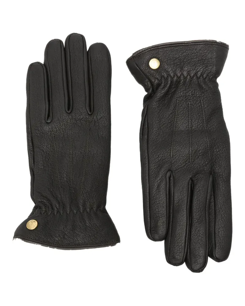 Barbour Handschuhe mit Fleece-Besatz - Braun Braun