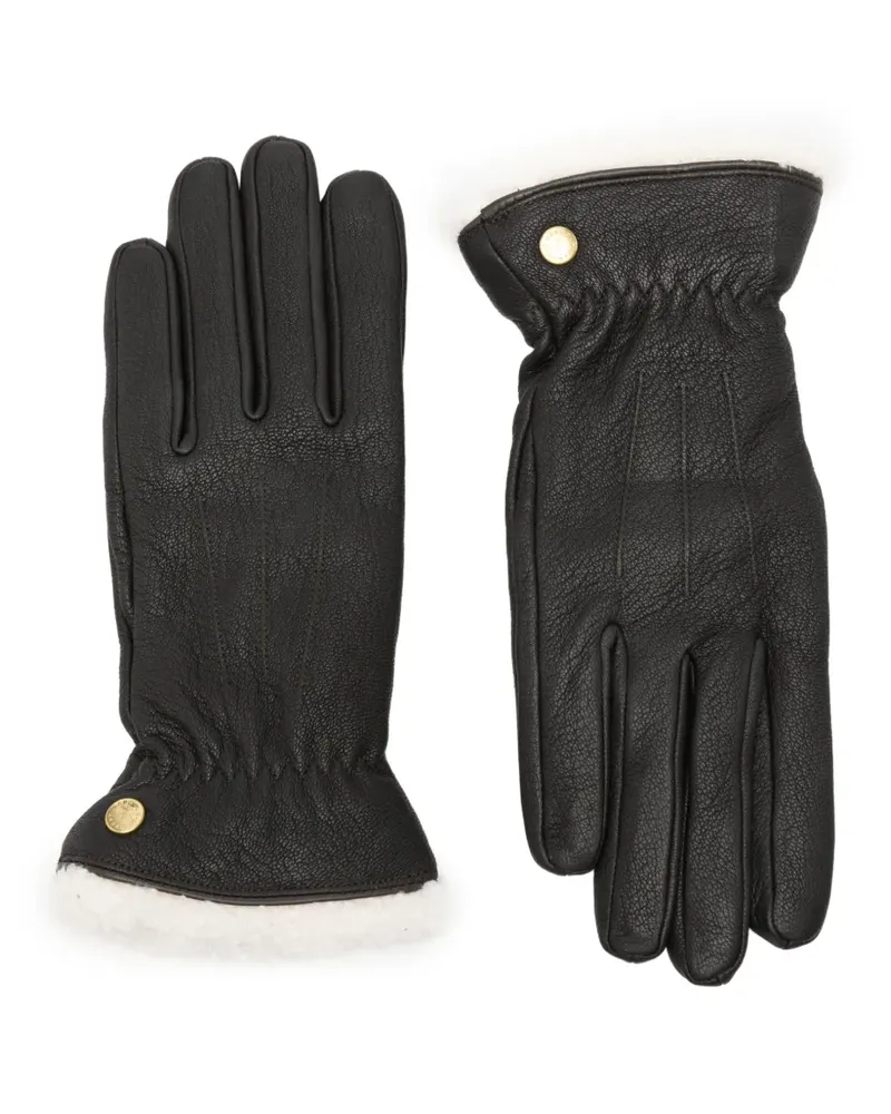 Barbour Handschuhe mit Fleece-Besatz - Braun Braun