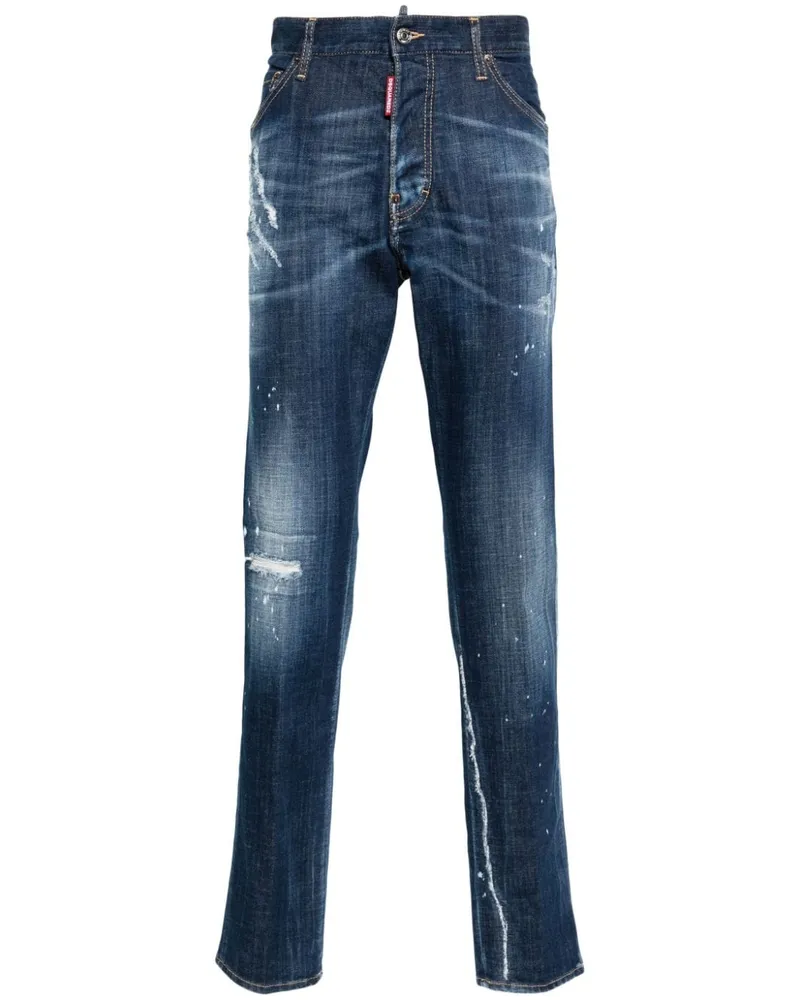 Dsquared2 Cool Guy Tapered-Jeans - Blau Blau
