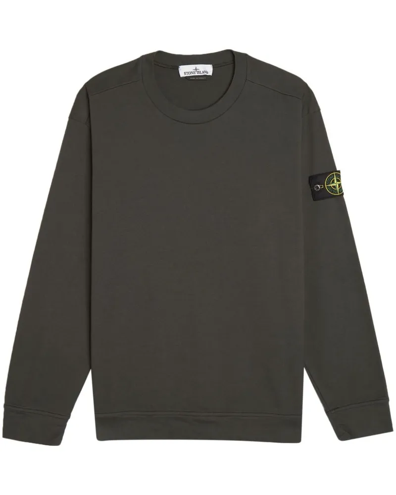 Stone Island Sweatshirt mit Kompass - Grau Grau