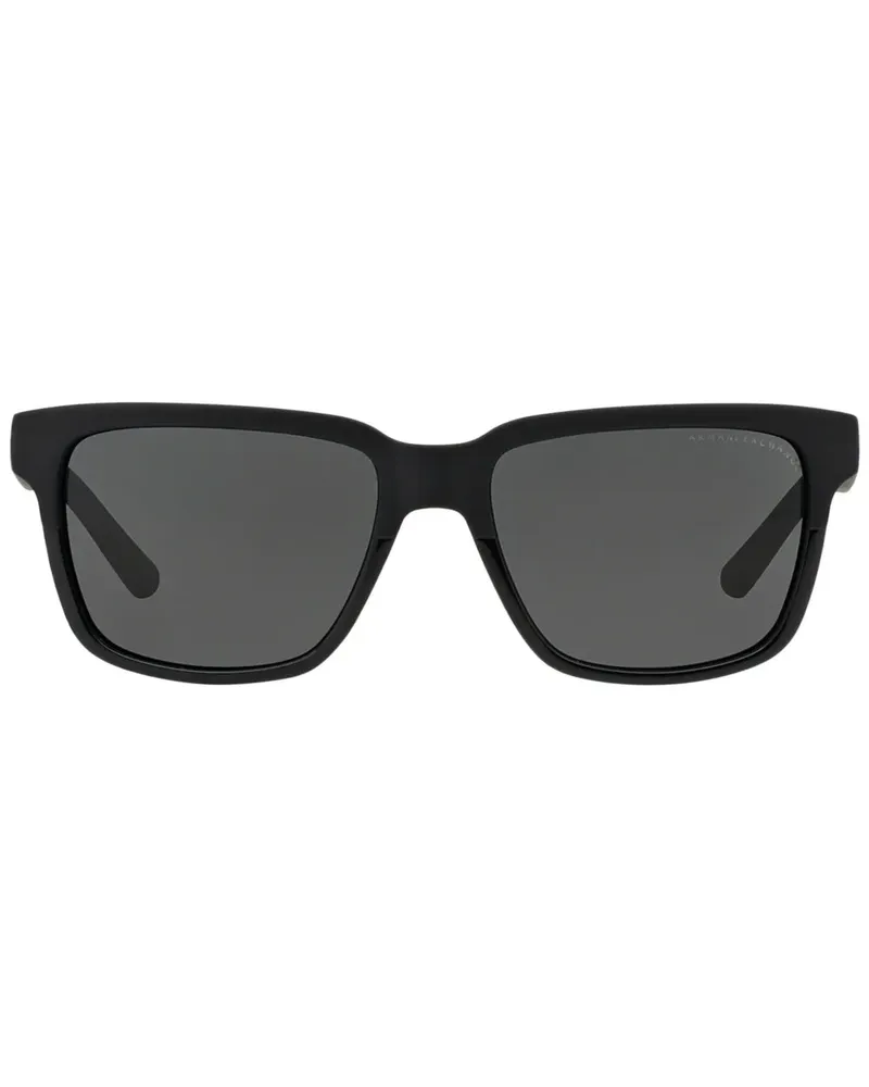 Armani Exchange Sonnenbrille mit quadratischem Gestell - Schwarz Schwarz