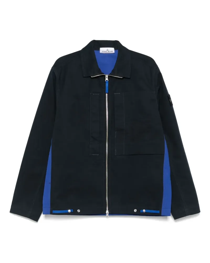 Stone Island Jacke aus Baumwolle - Blau Blau