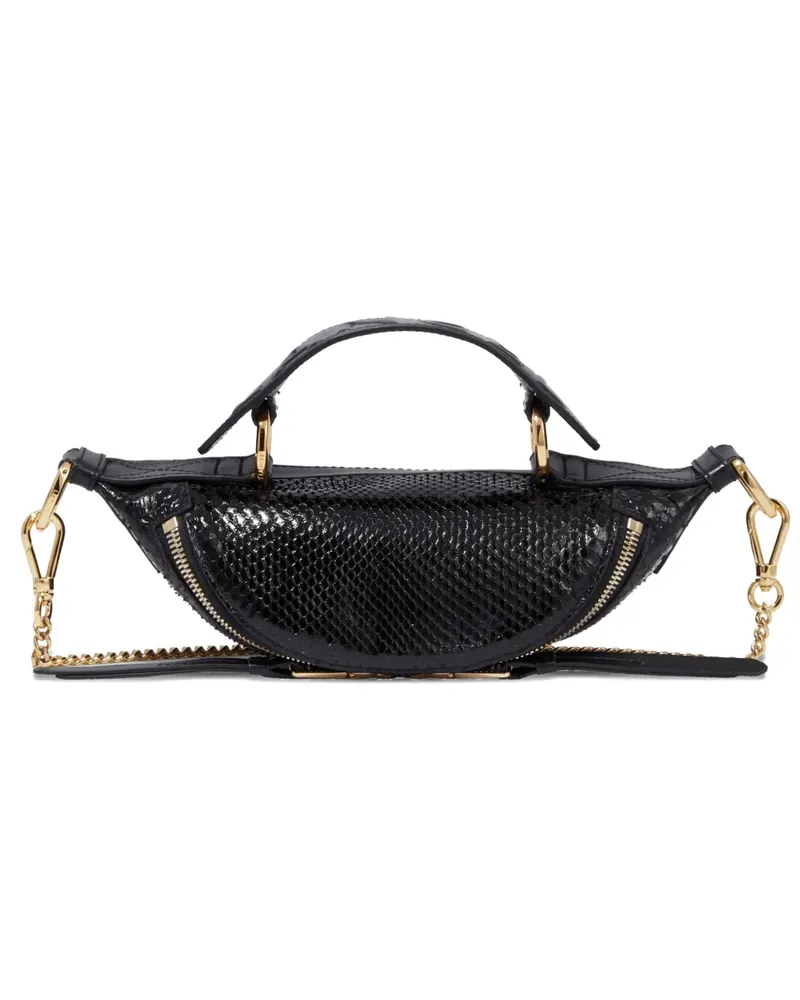 Lancel Origami Schultertasche - Schwarz Schwarz