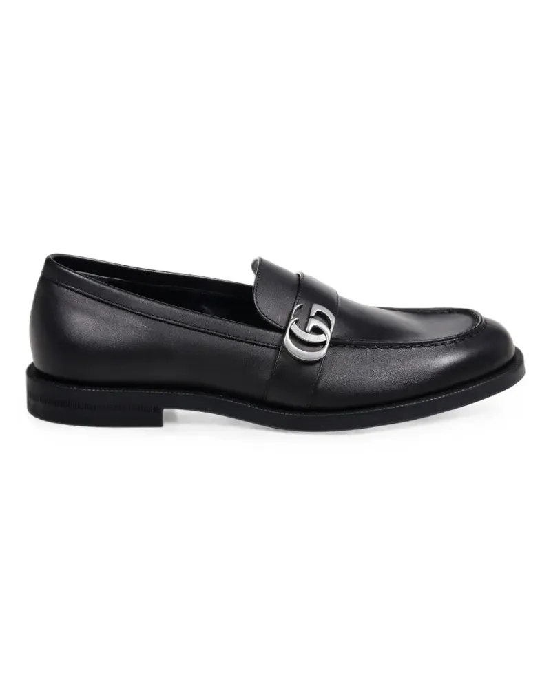 Gucci Double G leather loafers - Schwarz Schwarz
