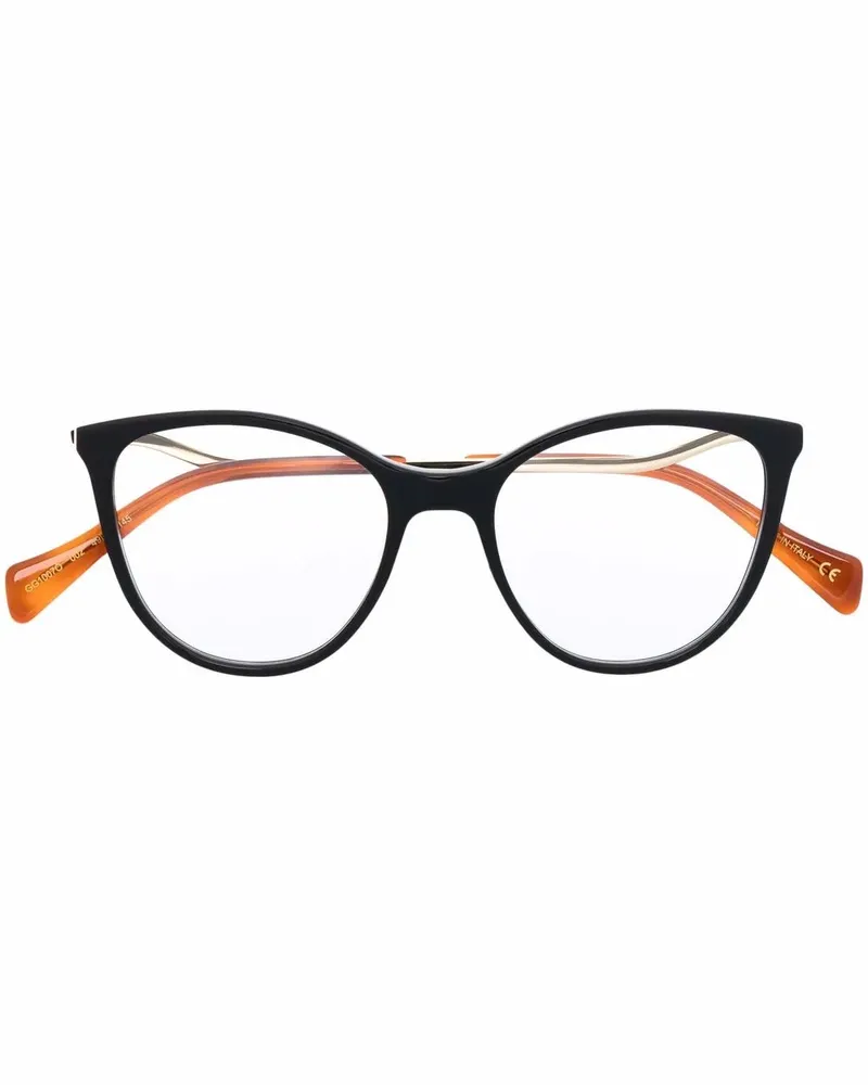 Gucci Brille im Cat-Eye-Design - Schwarz Schwarz
