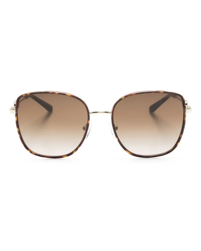 Michael Kors Eckige Sonnenbrille - Braun Braun