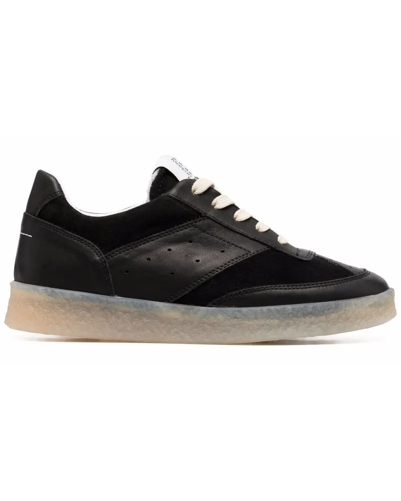Maison Margiela Court Sneakers - Schwarz Schwarz
