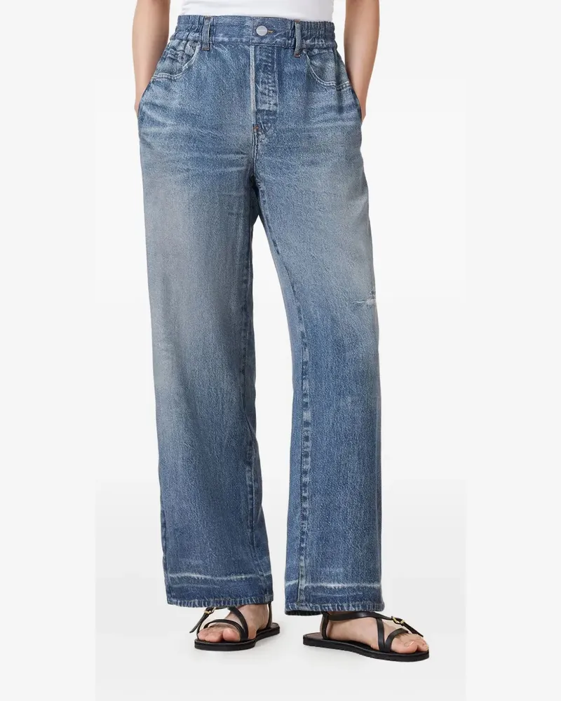 AllSaints Tyler Jeans mit elastischem Bund - Blau Blau