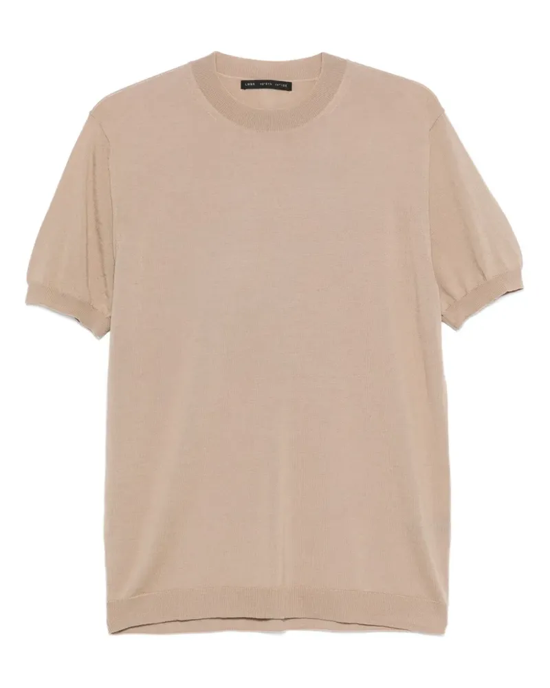 Low Brand crew neck T-shirt - Nude Nude