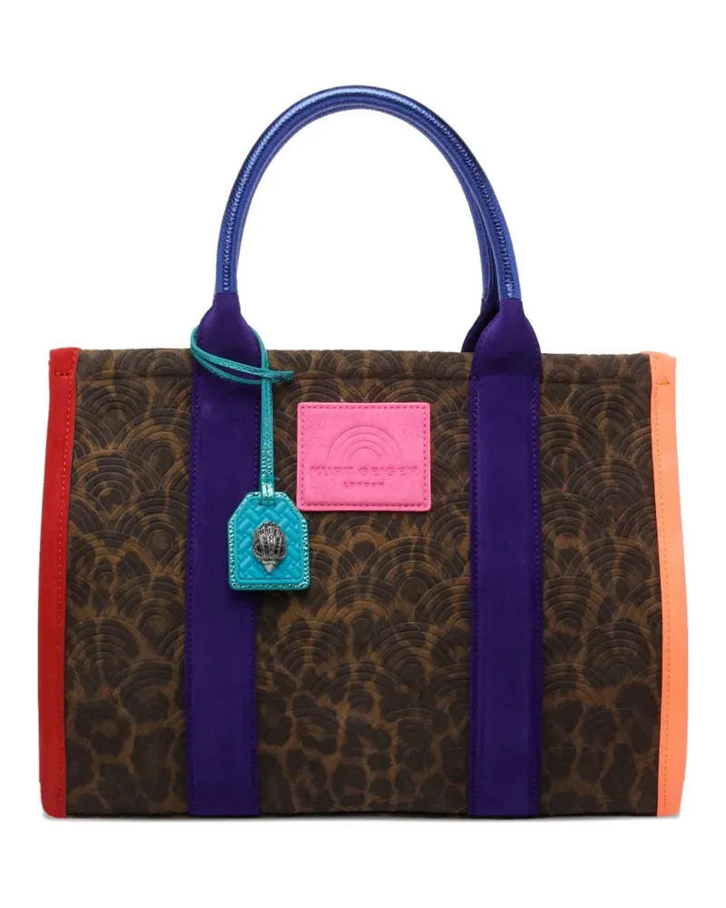 Kurt Geiger Southbank Tote Bag aus Wildleder - Braun Braun