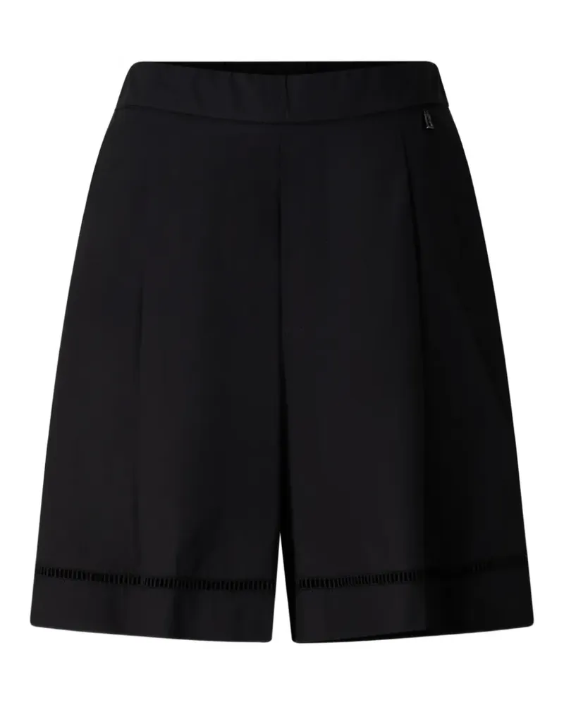Bogner Sunny Tailored Shorts mit Falten - Schwarz Schwarz