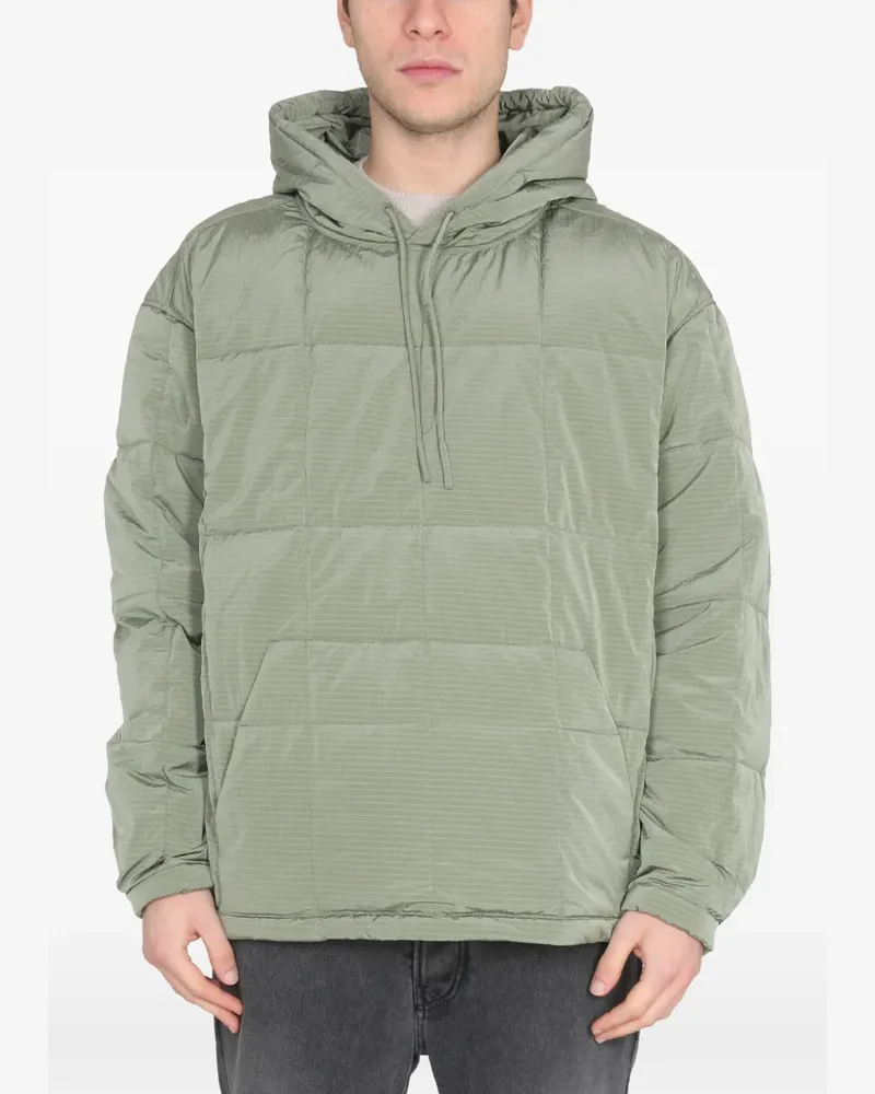 IENKI IENKI Gesteppte Kapuzenjacke - Grün Grün