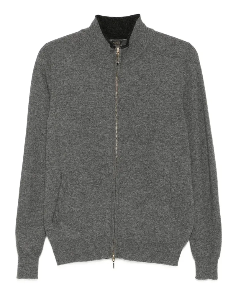 N.Peal Alisa Cardigan - Grau Grau
