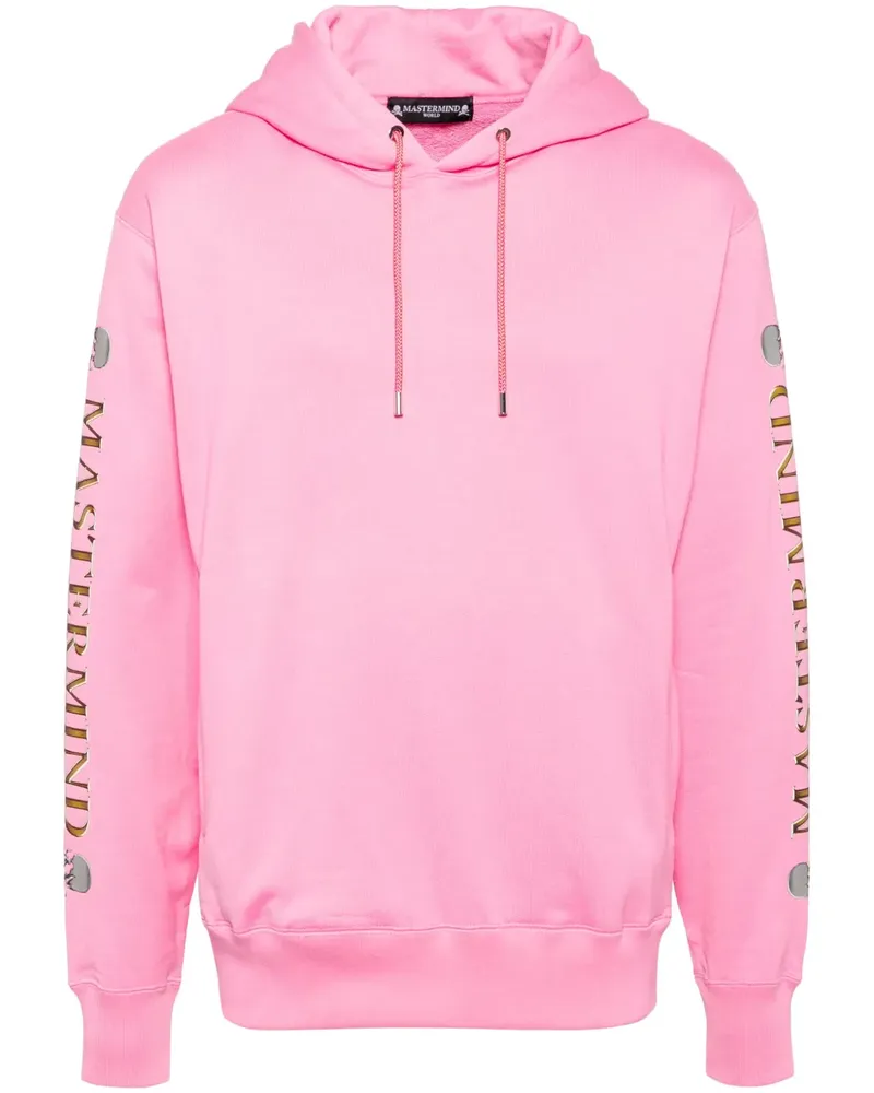 Mastermind World Hoodie mit Logo-Print - Rosa Rosa