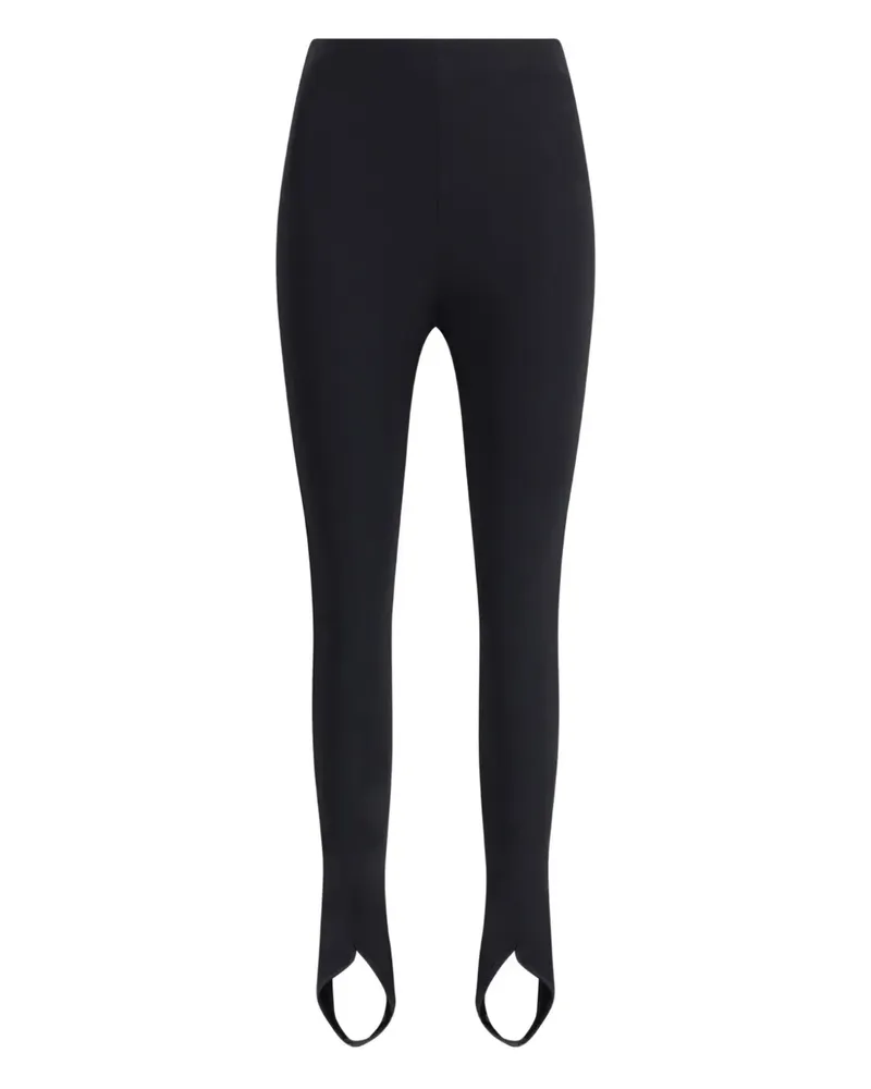 CRUNA bracket stirrup leggings - Schwarz Schwarz