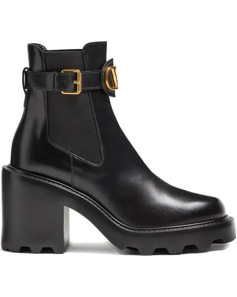 Valentino Garavani VLogo Signature Chelsea-Boots 90mm - Schwarz Schwarz