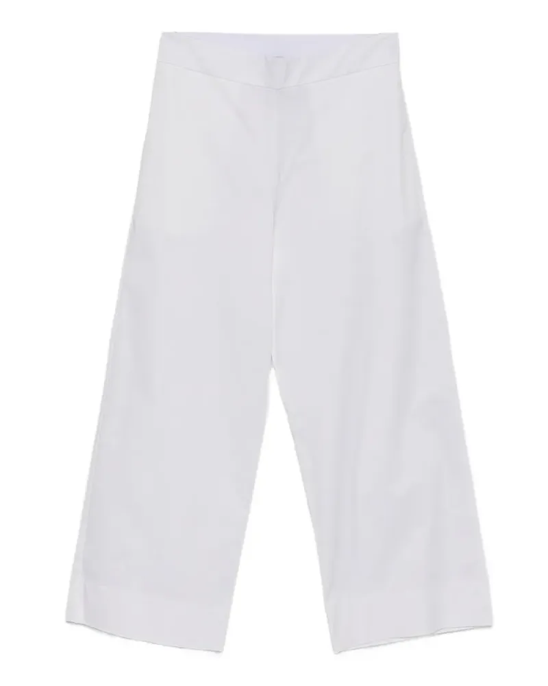 Alpha Studio Ausgestellte Hose - Weiß Weiß