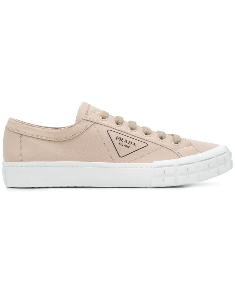 Prada Wheel Vulcanizzato' Sneakers - Nude Nude