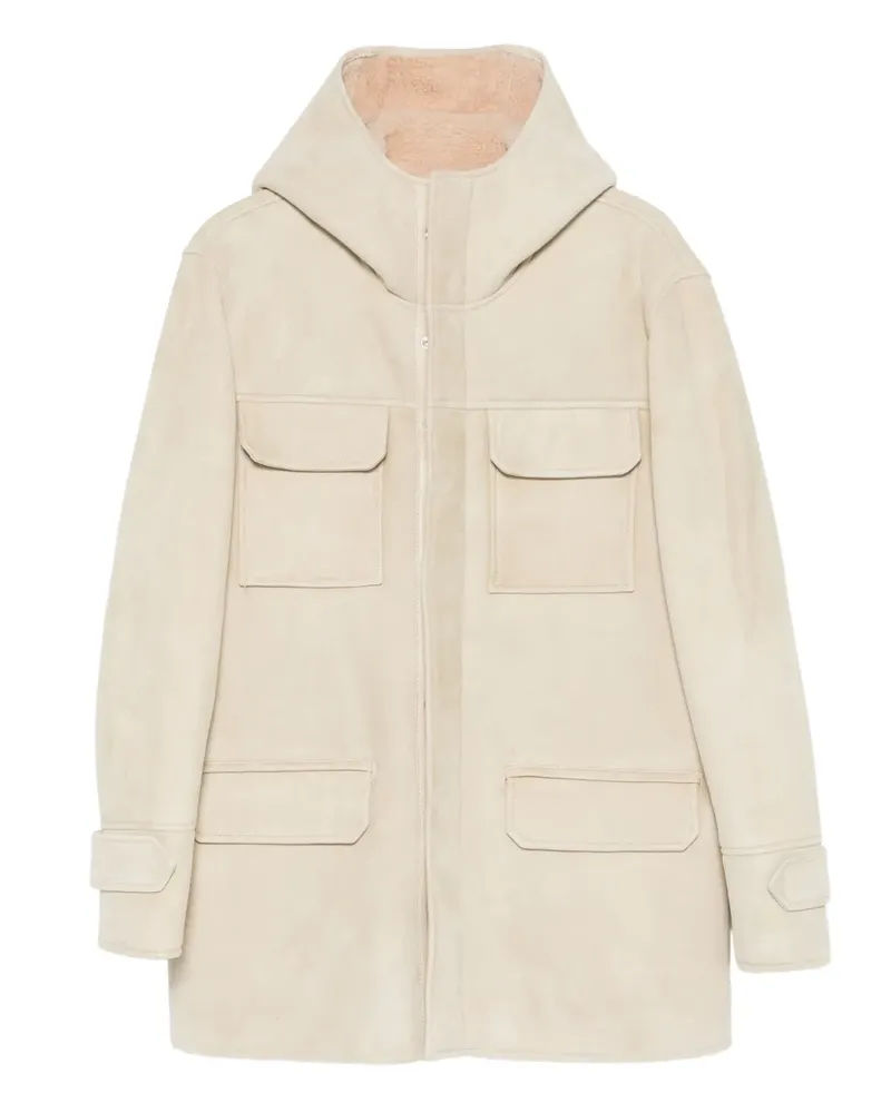 Dondup Jacke mit Kapuze - Nude Nude
