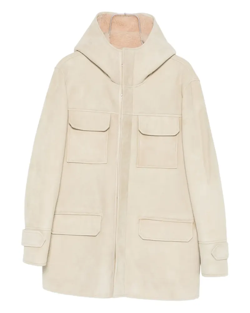 Dondup hooded jacket - Nude Nude