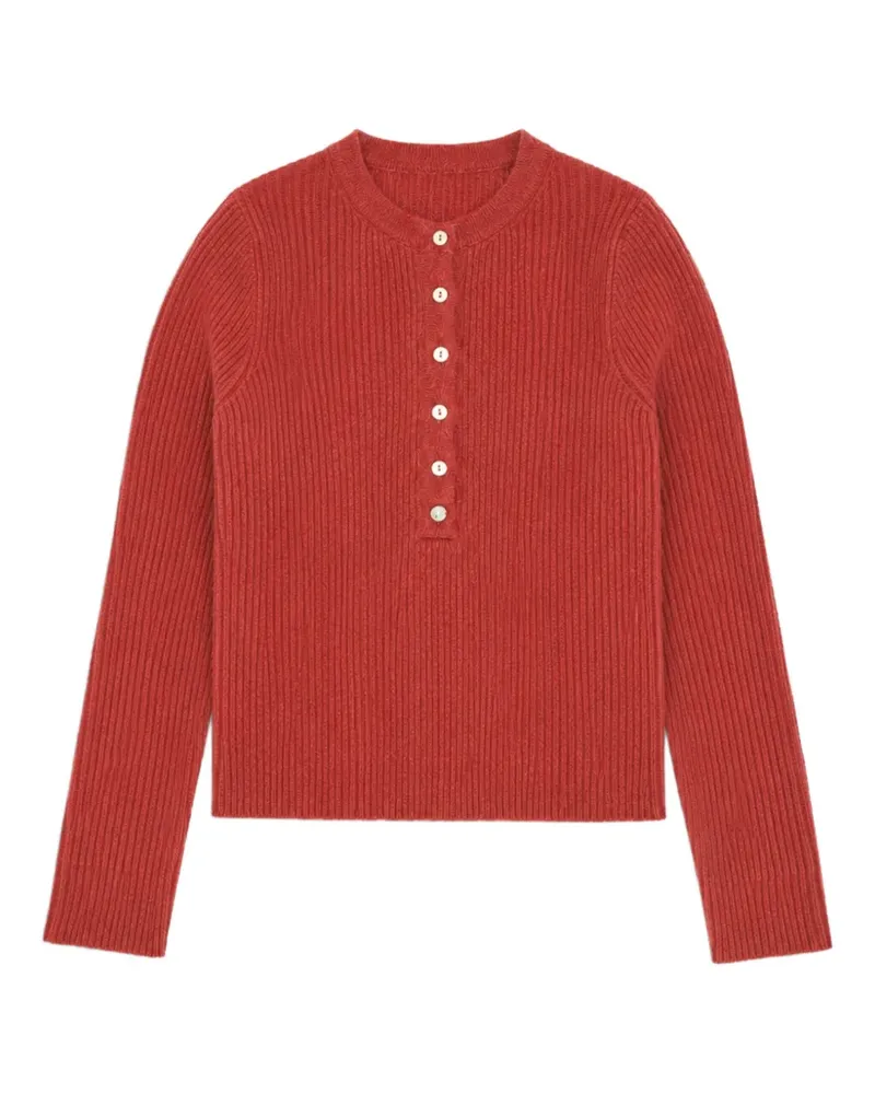 Fortela Lou ribbed-knit sweater - Orange Orange